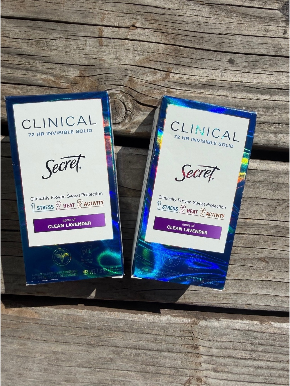 Secret Clinical Strength Antiperspirant Deodorant 72 HR Invisible Solid Clean